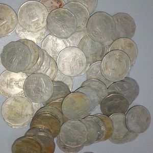 2 Rupees National Irrigation Old Coin Bundle