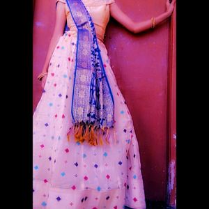 Prettiest Lehenga Choli With Pure Banarasi Dupatta