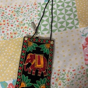 Easy To Hang On Saree Women Purse!! For Mobile