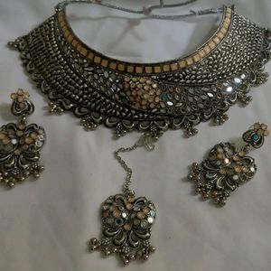 Beautiful New Oxidized Jewellery Set