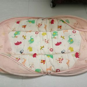 New Born Bed And Mosquito Net