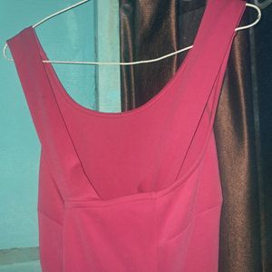 Backless Rose Dress