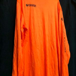 Orange Long Sleeve T Shirt