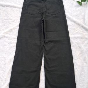 H&M Black Twill Trouser