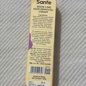 SANFE Bikini Line Hair Removal Cream