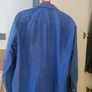 Peter England Dark Blue Shirt