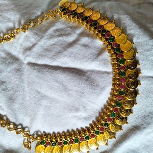 Small Choker With Laxmi Kasu