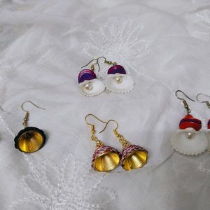 Small Earring Combo ( Pack Of 4)