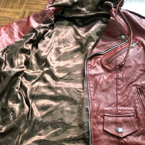 Genuine Leather Unisex Biker Jacket