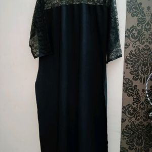 XXL Black Kurti🖤