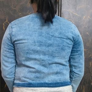 Women Denim Shrug