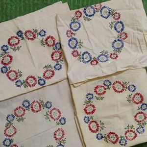 Bedsheets With Embroidery Set Of 2