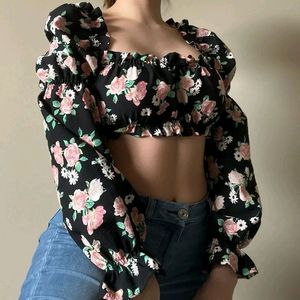 Floral Print Top