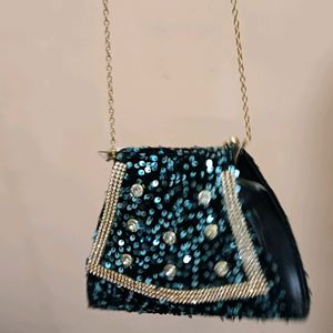 Party Wear Sequin Bag