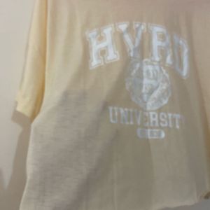 HARVARD crop tee