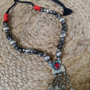 Original Afghani Antique Turkmen Neckpiece