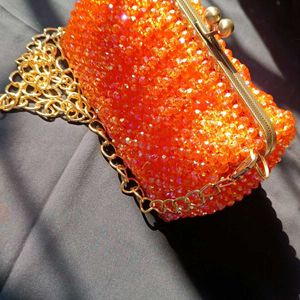 Frame Beaded Handbag