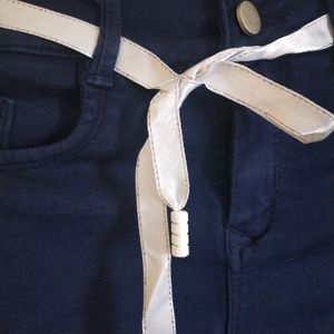 Dark Blue Short Jeans