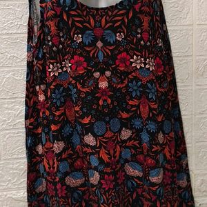 H&M Black Floral Dress