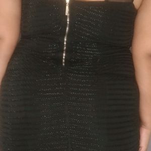 Black Bodycon Maxi Gown