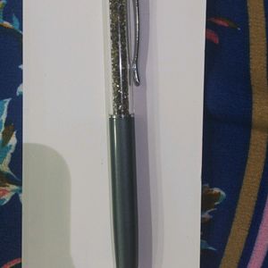 Grey Swarovski Brand Crystal   Imported Pen