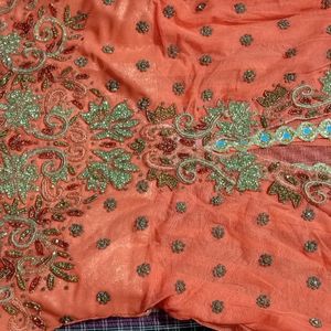 Indo Western Lhnga Choli & Dupatta