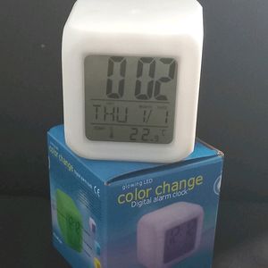 COLOR CHANGE DIGITAL ALARM CLOCK