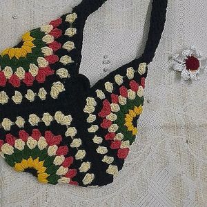 handmade crochet bag