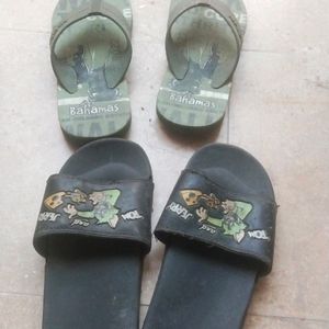 Slipper 2pairs In Very Good Condition