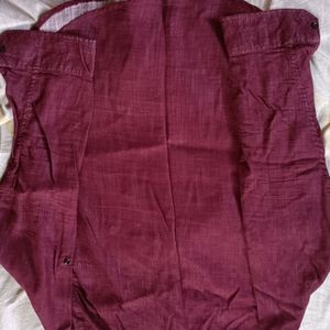 New Burgundy Colour Shirt