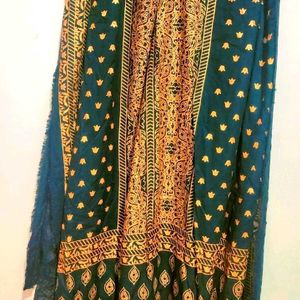 Beautiful Green Printed Dupatta