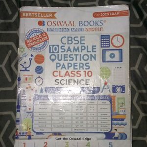 Oswaal Sample Paper For Class 10th Science