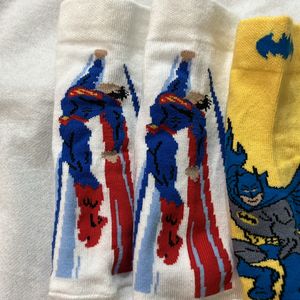 Superhero Theme Bonjour Socks