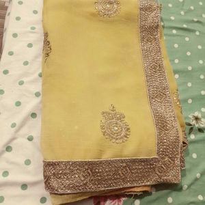 Yellow Saree For Women