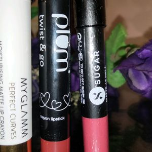 3 Brand Lip Crayon