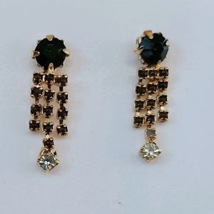 Black & Gold Jwellery Set