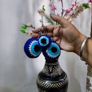 Evil Eye Keychain (1 Small And 2 Big)