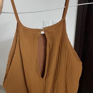 Available Brown Jumpsuit