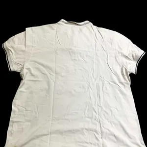 White Cotton Polo T-shirt