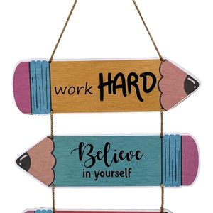 Work Hard Believe in yourself Quote Wall Hanging