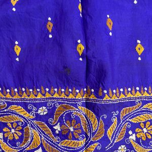 Pure Silk Kantha Saree