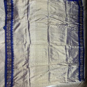 Pure Silk Patola With Tissue Border