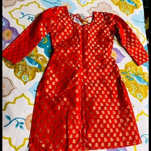 Beautiful Red Short Kurti