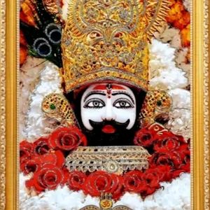 Khatu Shyam Ji Maharaj Photo Frame Alanki