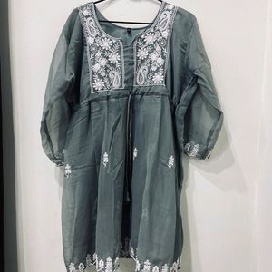 Lucknowi Short Frock Or Tunic