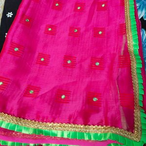 Beautiful Pink Saree