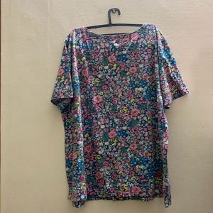 Floral Pretty Top