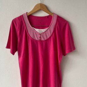 Pink T Shirt Ladies