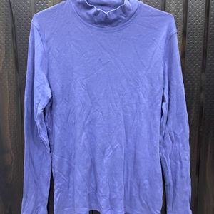 Lavender High Neck Tshirt