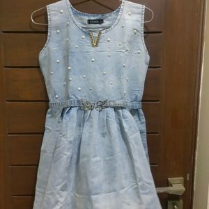 Midi Denim Dress